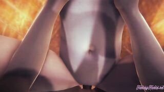 Boruto Naruto Anime 3D - point of view Himawari Head and Screwed