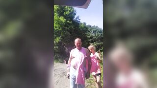 CFNM outdoor