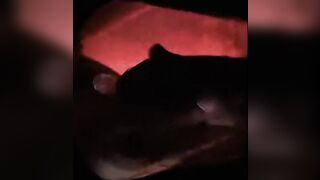 Mom takes dick glory hole with cum