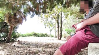 I pull out my penis into front of young sluts