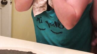 Wifes Saggy Heavy Hanger Breasts