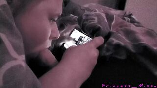 She plays Call of Duty with a penis into her