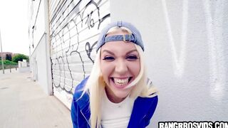 Fucking outdoors by the dumpsters