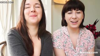 Lea Fucks Kriss with a Glass Sex Toy