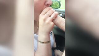 Amateur cum into mouth