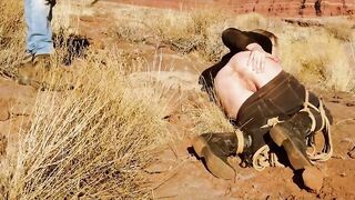 Rebel Rhyder booty nailed into filthy & piss, and asshole