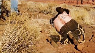 Rebel Rhyder booty nailed into filthy & piss, and asshole