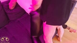CrazyFetishCouple - Toes and Banged inside Wetlook Pants