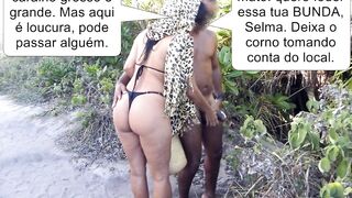 STORIES FROM BRAZIL: ANAL INSIDE DESERT BEACH