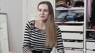 Study porn video – German Studies College Girl Lauren Riding her Sex Toy