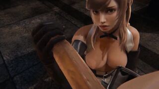 Futa Soul Calibur 6 - Hilde gets creampied by Cassandra