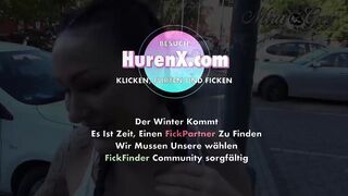 offentlicher Parkplatz schneller Fellatio