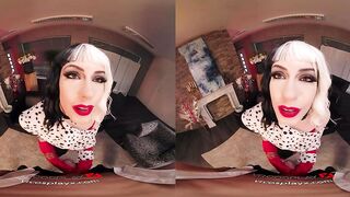 Anna De Ville As Booty Fucking Villain CRUELLA Inside VR