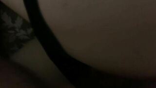 Plowed a young babe on the bed and cum on