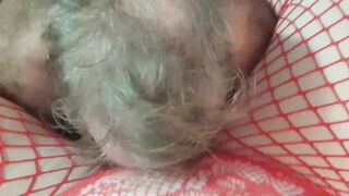 She films me licking her out