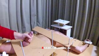 Tease and Denial Hand Job. CBT. Destroyed Orgasm and Post Orgasm