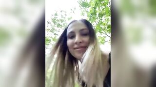 Lesbians inside the park