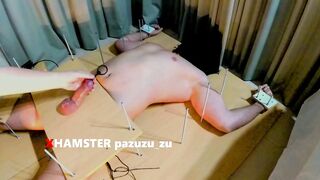 CFNM Female Domination Sounding+Toy on Dick+Hand Job+Destroyed Orgasm