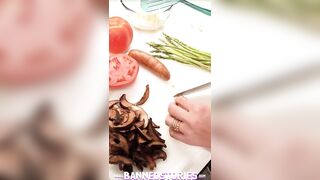 18 Yo Cook Hottie KYLIE ROCKET Flogs Your Sausage