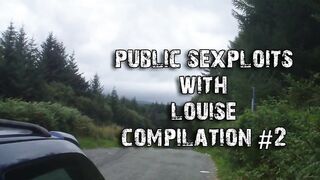 Outdoors Sexploits with Louise - Compilation two