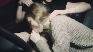 Una studentessa italiana pompa il cazzo di uno sconosciuto