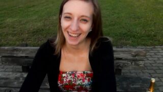 Small German chick Outside Boned