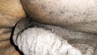 Fucking a young hooker raw from the back.