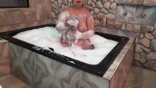 Watch inside the motel's whirlpool