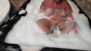 Watch inside the motel's whirlpool