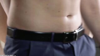Skinny Blonde Alexa Grace's Bf Eats Her Out & Then