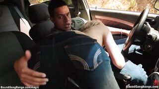 Hillbillies double penetration plowed gal