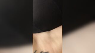 Easy Japanese lady just boned inside airport barthroom