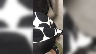 Easy Japanese lady just boned inside airport barthroom