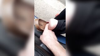 Older foot tickling vehicle
