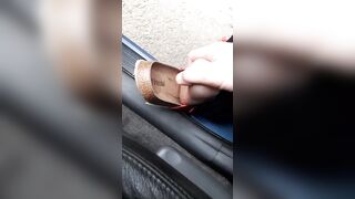 Older foot tickling vehicle