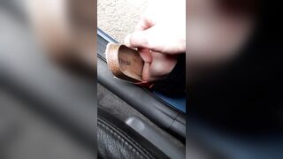 Older foot tickling vehicle