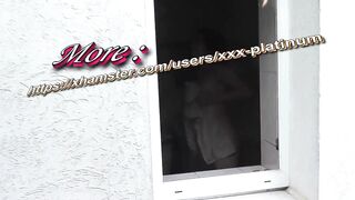 Public next door young bro watches Mommy Mom taking Shower
