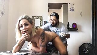 Inked my fire inside my booty I felt pain and