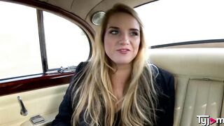 Sophie Adorable gets three men for a hardcore gang bang