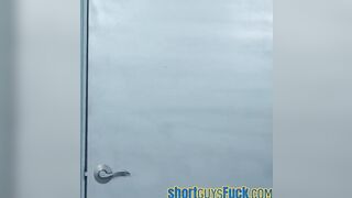 Curvy mom security plowed by little dude inside 3some