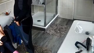Sporty ex-wife screwed after her morning run two