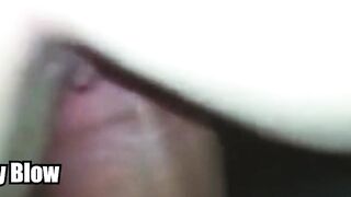 Gloryhole cumshot into snatch cumpilation