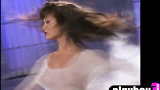 Great dark hair performer with long melons Lisa Marie Scott passion