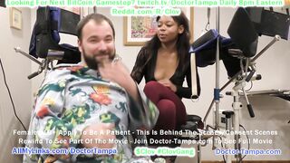 $CLOV Glove Inside As Doctor Tampa As He Examines His