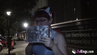 BIG TITTED GEEKS BAE wants to suck random strangers inside the