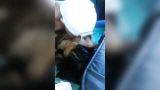 Creampie bareback Hispanic cheating fiance