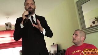 PASCALSSUBSLUTS - Filthy Slave Roxy Mae Receives Cum Inside Mouth