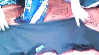 Magic Respiration of old snatch: deep gaping performance, squirt &