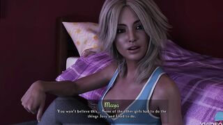 BEING A DIK #131 • Spraying cum on Mayas irresistible