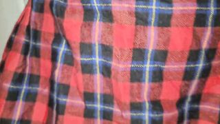 Student gets skirt lifted (bushy snatch)